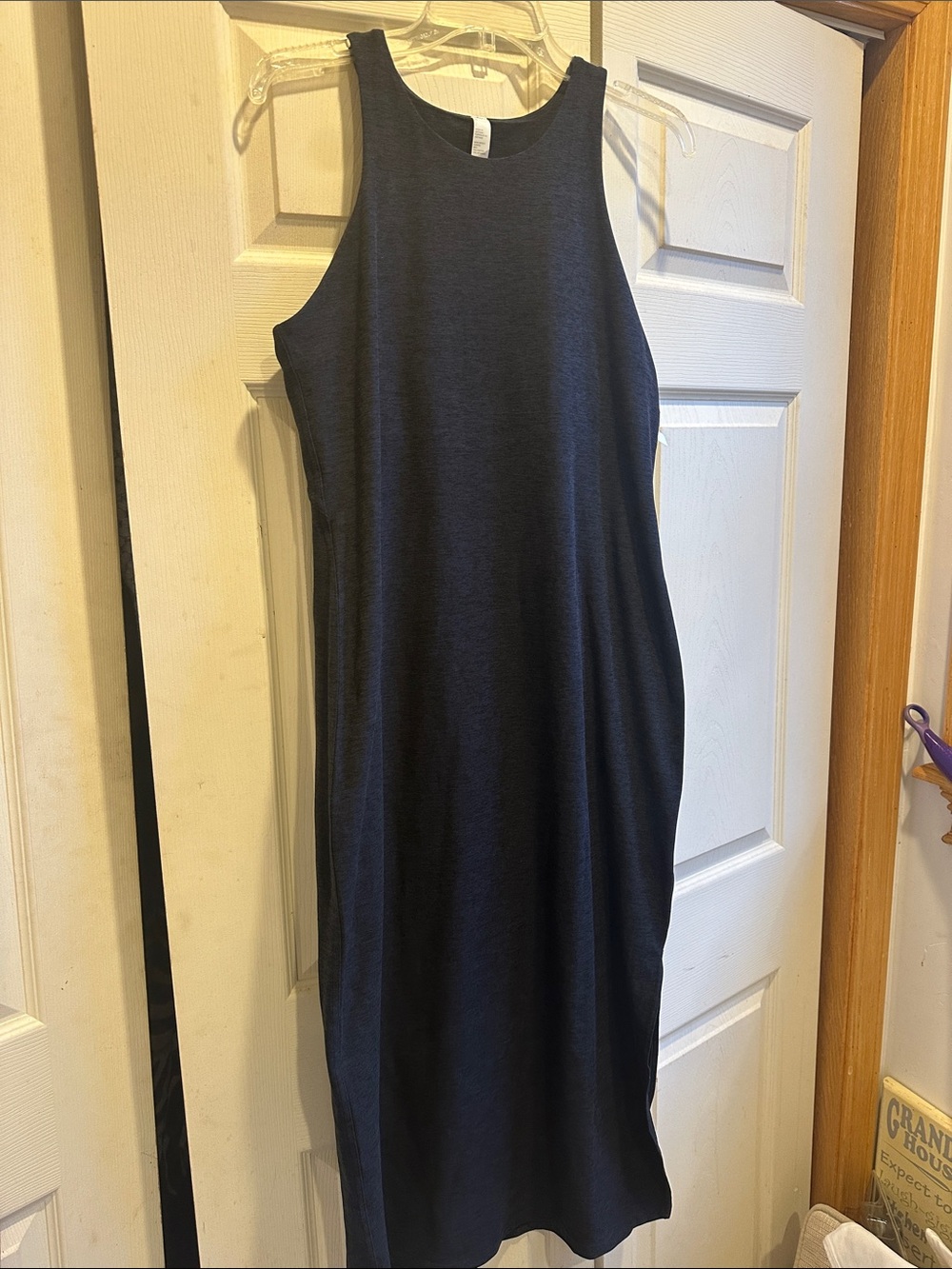 Zella black  Sleeveless Midi Dress